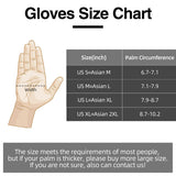 ROCKBROS Winter Gloves for Men Full Finger Touchscreen Cycling Gloves for Hiking Motorcycle