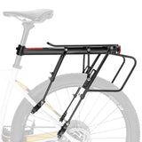 ROCKBROS Quick Release Rear Bike Cargo Rack, 55LB Capacity for 26”-29” MTB  E-Bikes