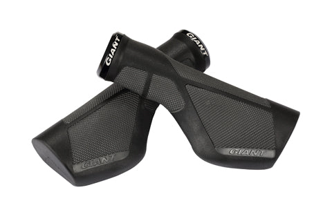 GNT Ergo Max Lock-On Grips Black/Grey