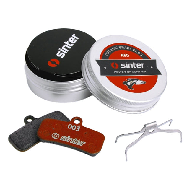 Sinter Red s514 Compound Organic Disc Brake Pads - Shimano D Type Sinter Type 003 One Pair