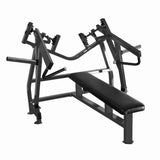 Excel Iso-Lateral Horizontal Press - Muscle D Fitness - Plate Load Bench Press