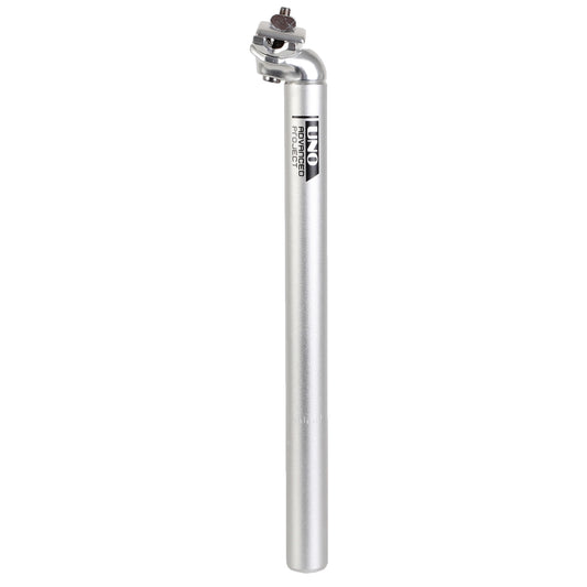 Kalloy SP-265 UNO Seatpost 26.6 x 350mm - Sandblast Silver