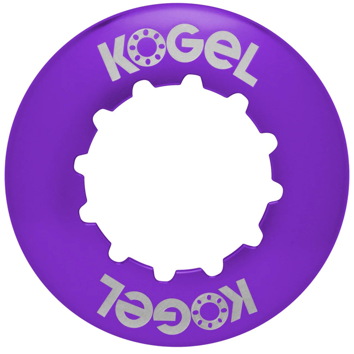 Center Lock Internal Spline Rotor Lockring Purple  NLS