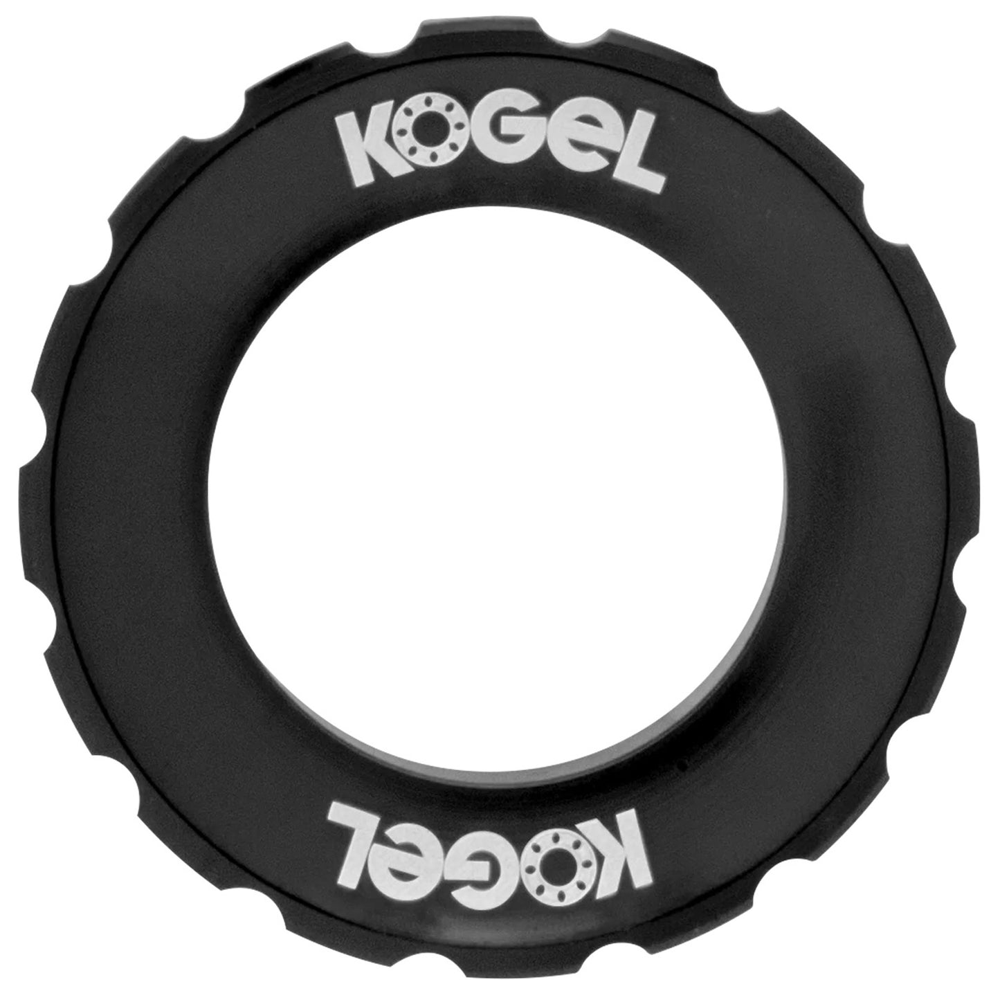 Kogel Bearings Center Lock Rotor Lockring Black