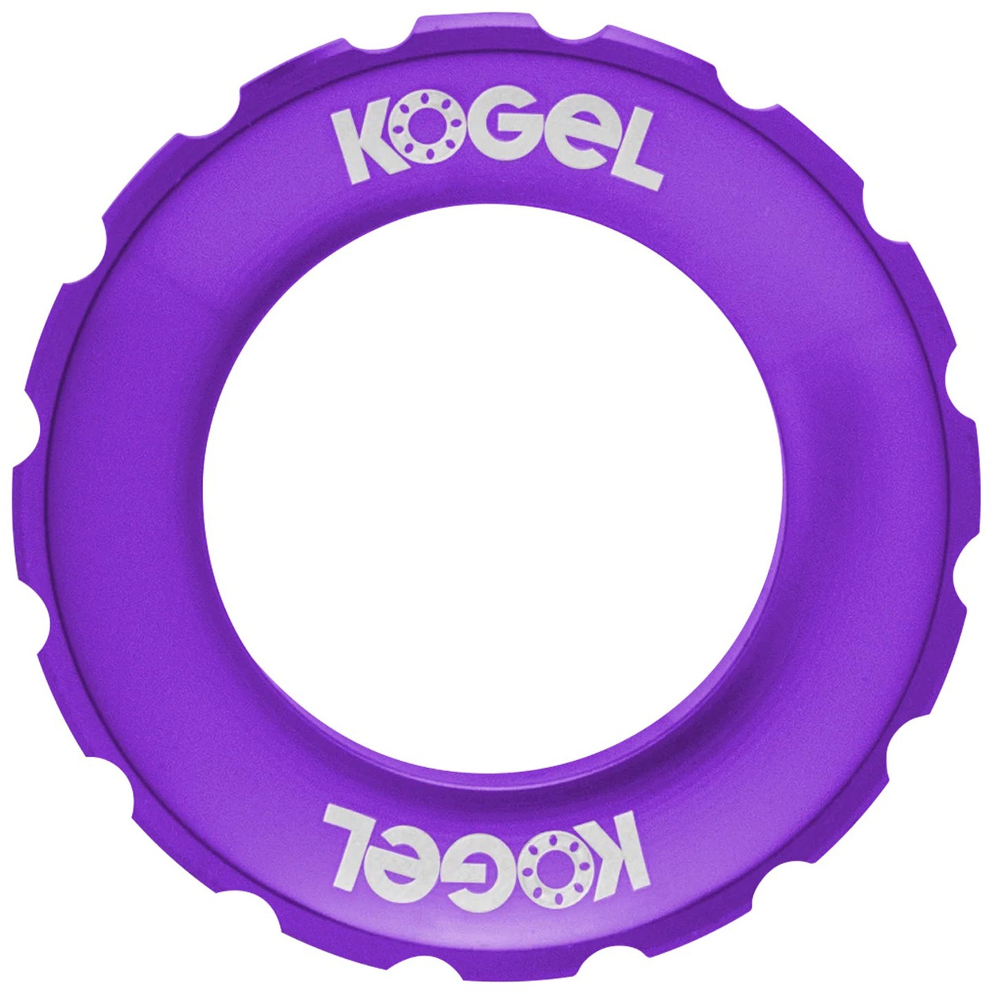 Kogel Bearings Center Lock Rotor Lockring Purple