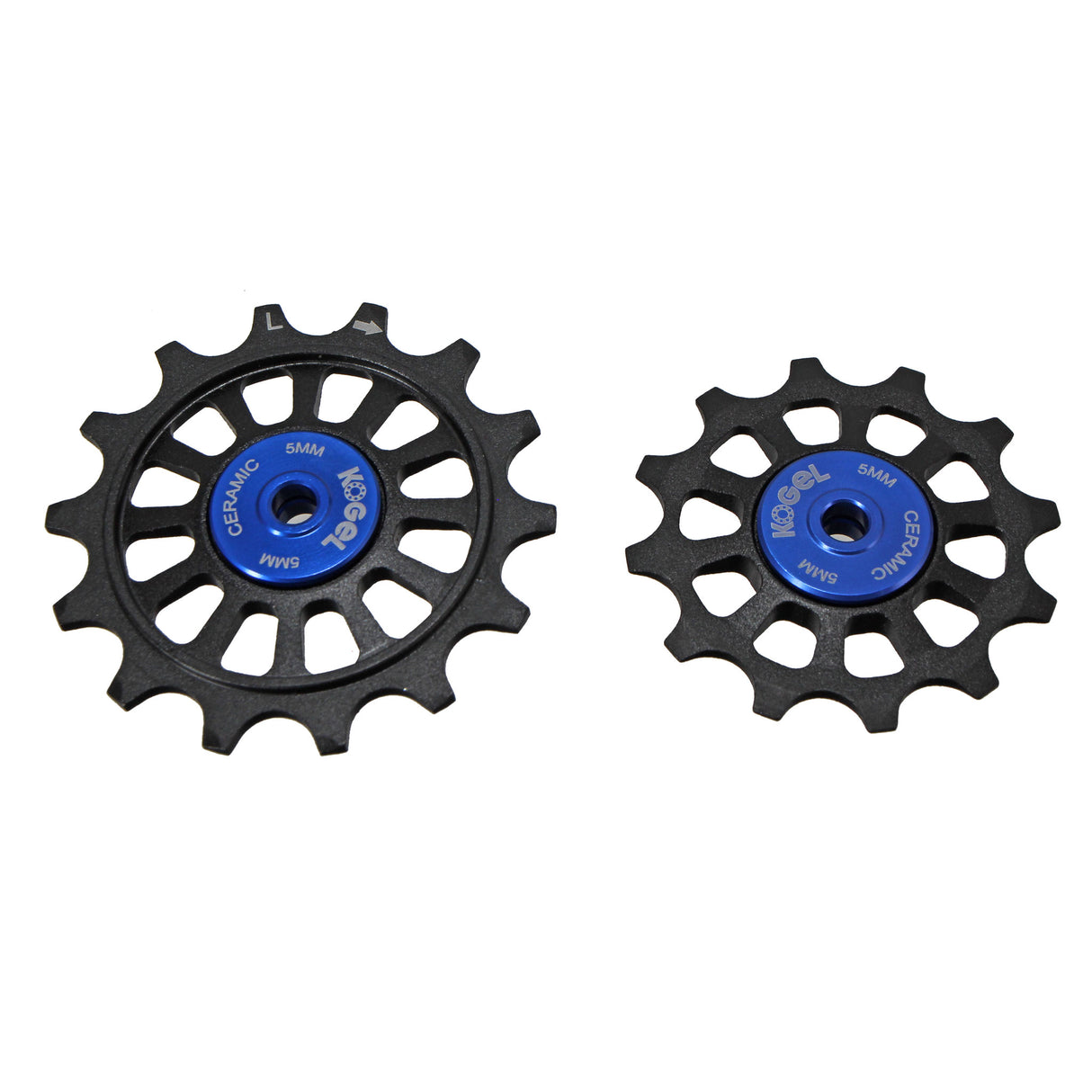 12/14T Oversized Pulley Set Shim R9100, Cross - Blk