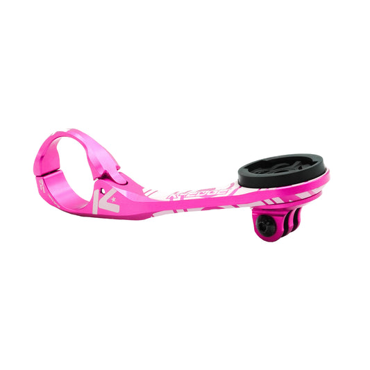 K-Edge Garmin/Wahoo Max XL Combo Mount LTD 31.8mm Pink