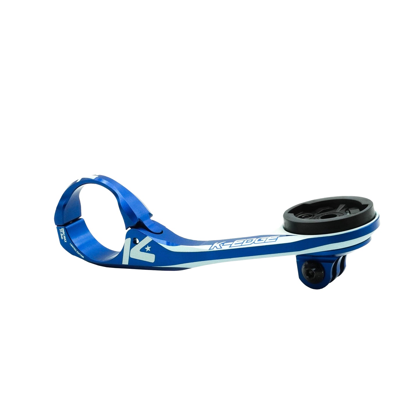 K-Edge Garmin/Wahoo Max XL Combo Mount LTD 31.8mm Blue