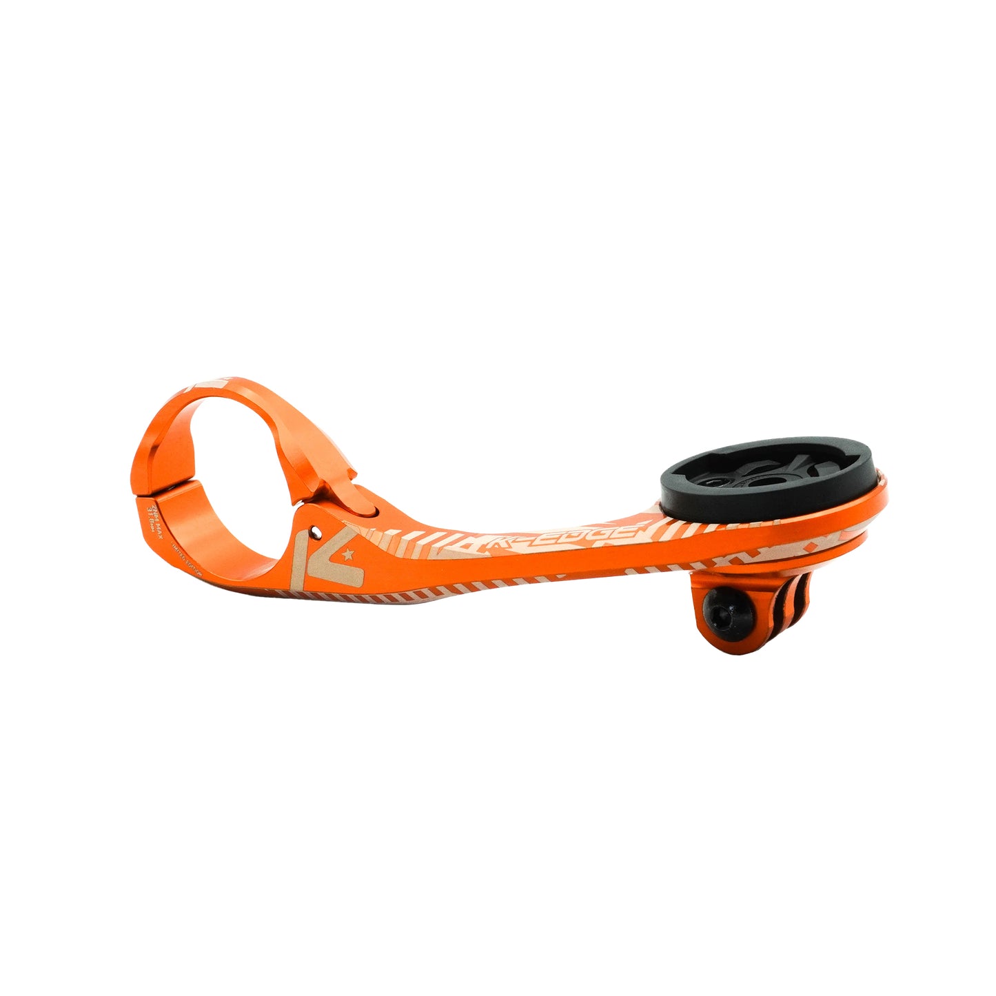 K-Edge Garmin/Wahoo Max XL Combo Mount LTD 31.8mm Orange