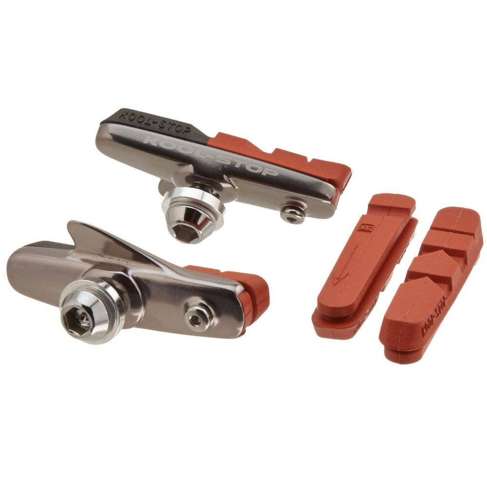 Dura Road Pads, Holder with Pads- Silver Pr