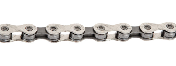 X8 Chain (8sp), Nickel Plated/Dark Silver