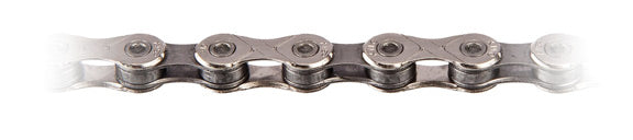 X10 10sp Chain, Silver/Black