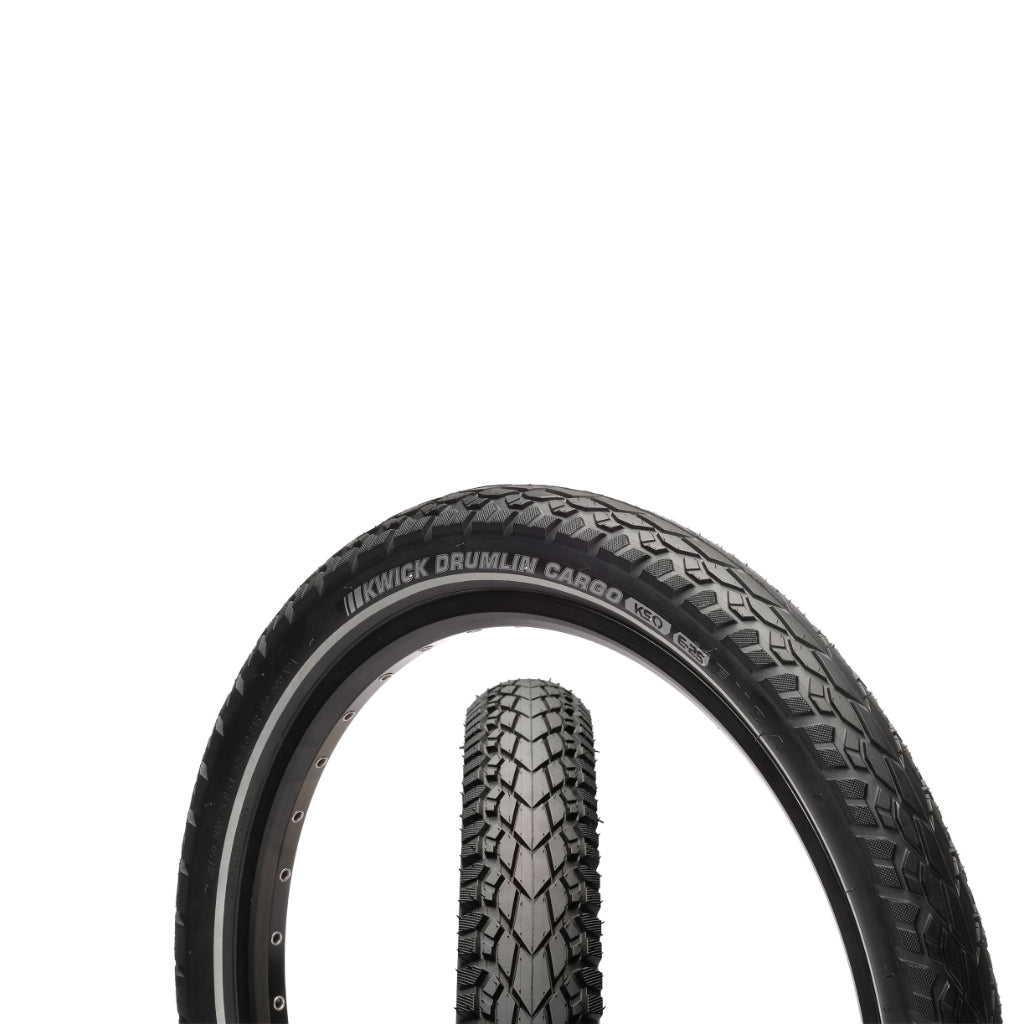 Kwick Drumlin Cargo Tire 20 x 2.40, Black