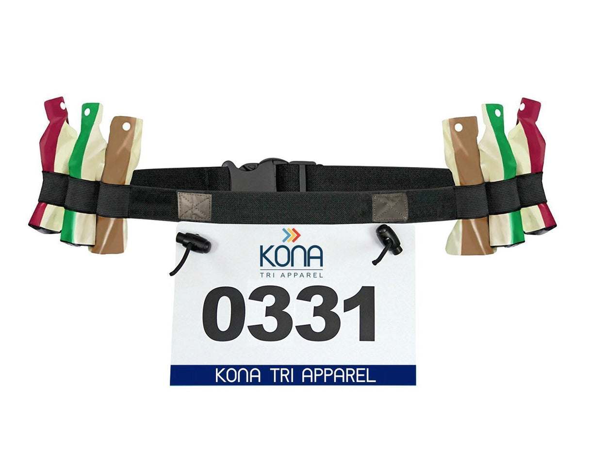 Adjustable Run Belt for Men & Women. No pins needed.