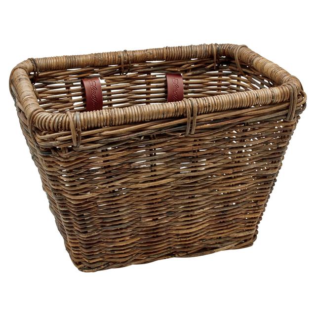 Woven Rattan Rectangular Basket
