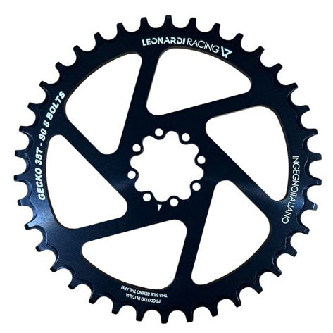 S0 8-bolt Direct Mount Ring, 38T - Black