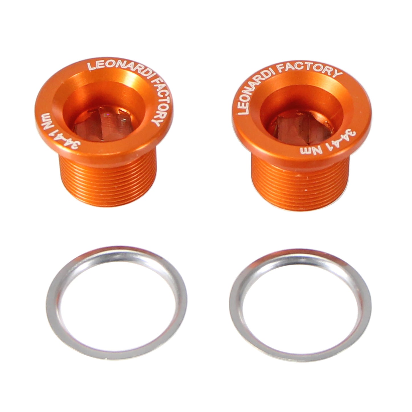 Leonardi Leo Cannondale SI Crank Bolt Orange