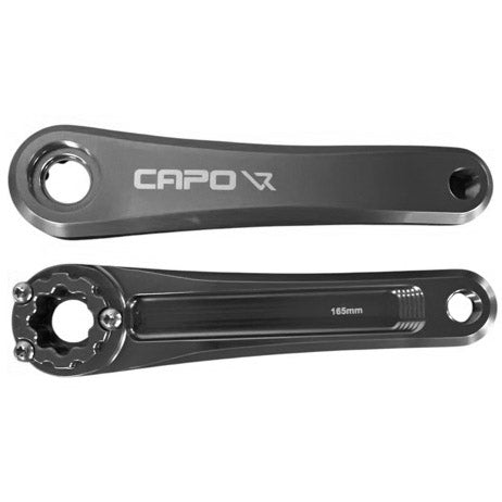 Capo 8-Bolt Crank Arms 165mm-Titan (Spindle Separate)