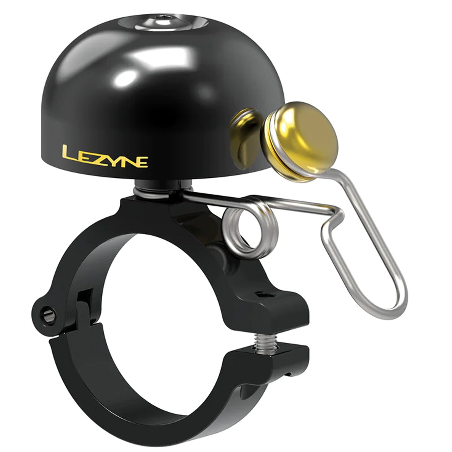 Lezyne Classic Brass Bell - Hard Mount Black