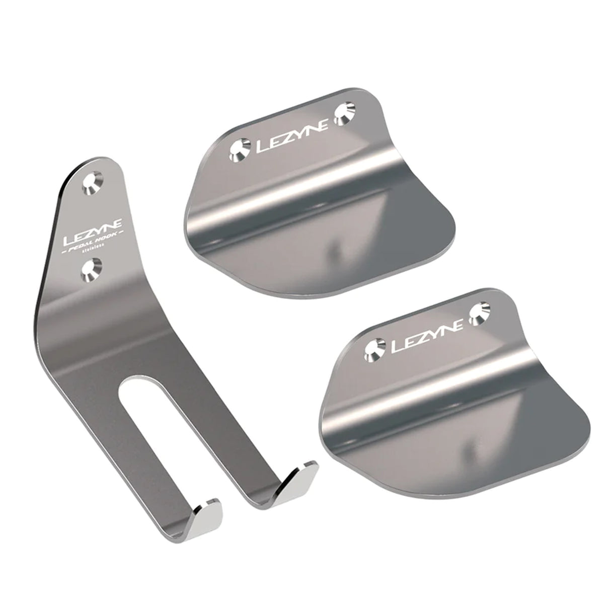 Stainless Pedal Hook, Silver