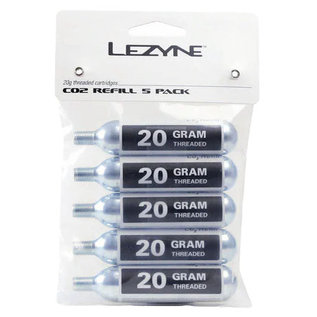 20g Threaded CO2 Cartridges, 5/Count