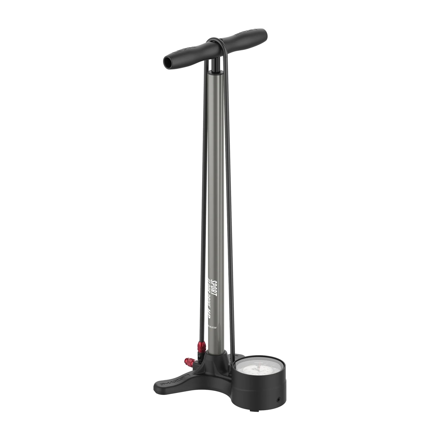 Lezyne Sport Floor Drive 3.5 ABS Pump Flat Gray