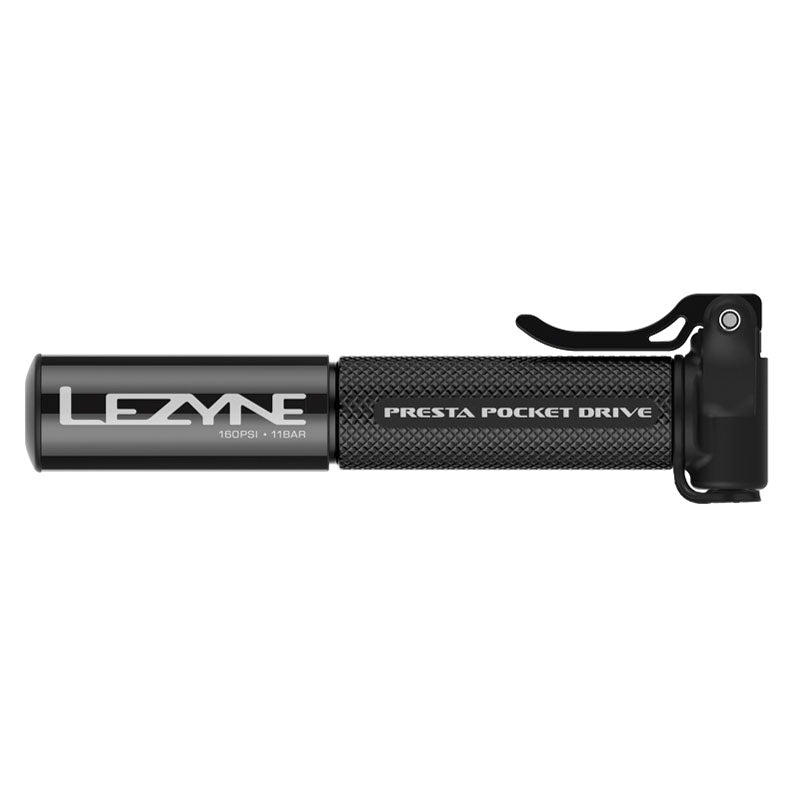 Presta Pocket Drive Pump, Black/Gold