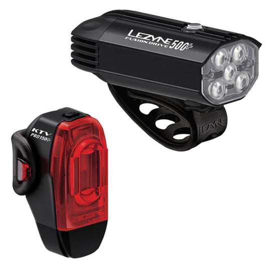 Lezyne Fusion Drive 500+ /  KTV Drive Pro+ Light Pair