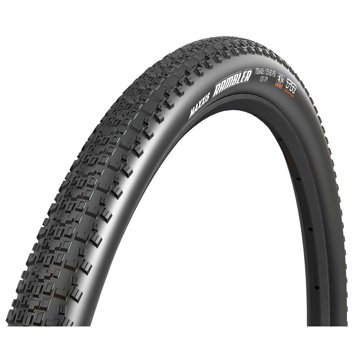 Rambler Tire, 700x38, DC/EXO/TR, Black