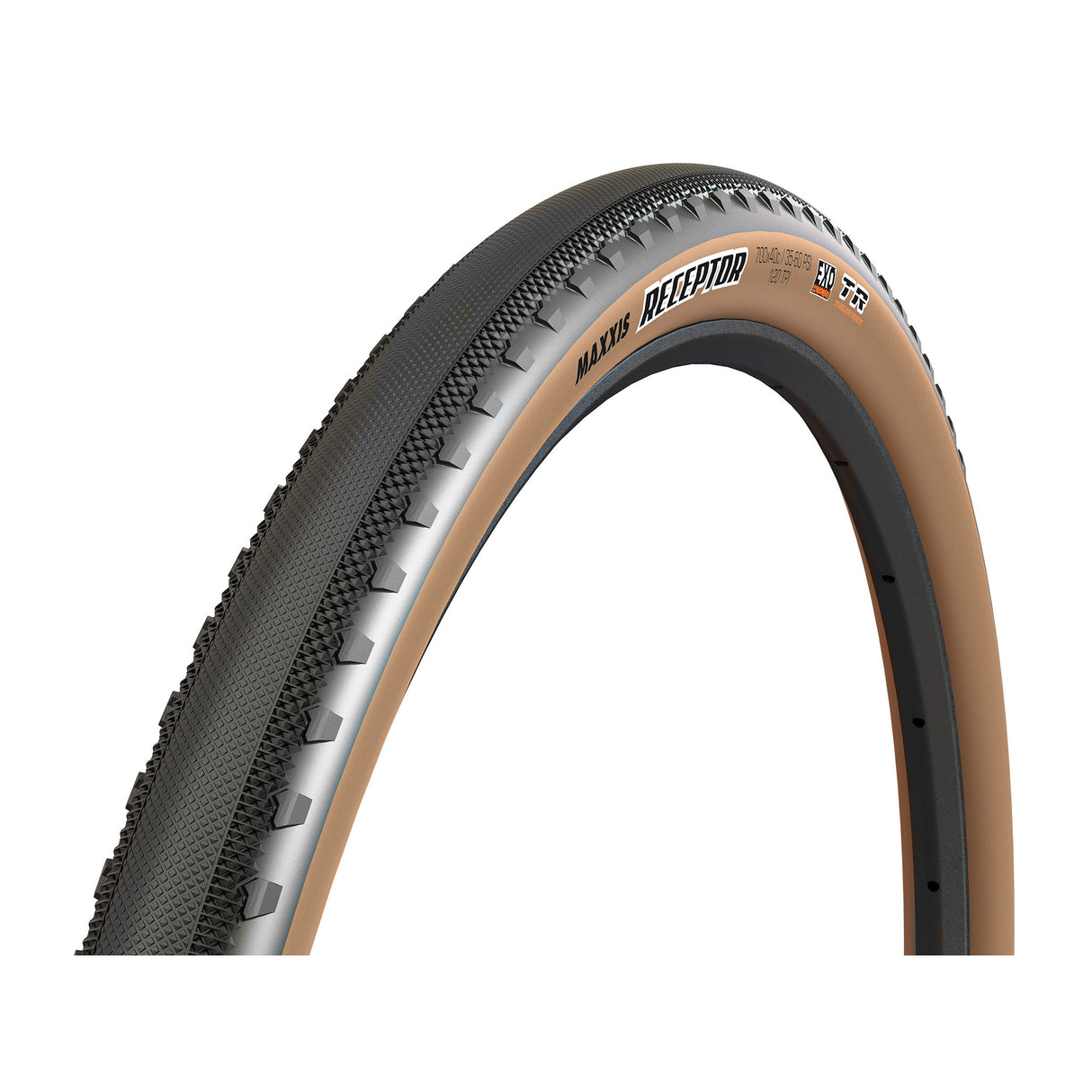 Receptor Tire, 700x40, EXO/TR, Tanwall