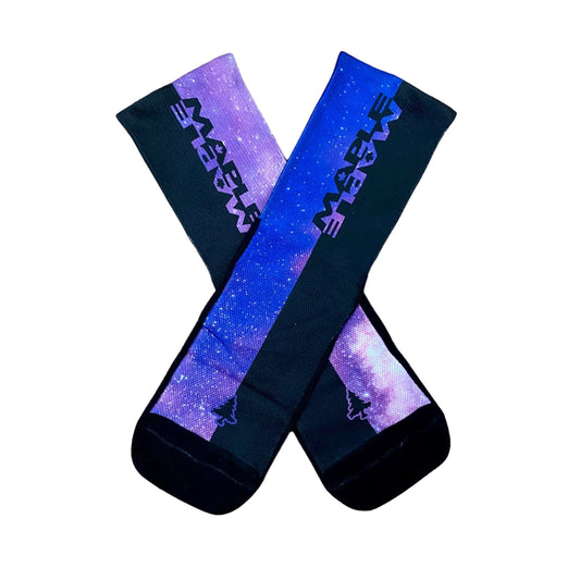 Maple Flip SUB6 6" Socks - Intergalactic
