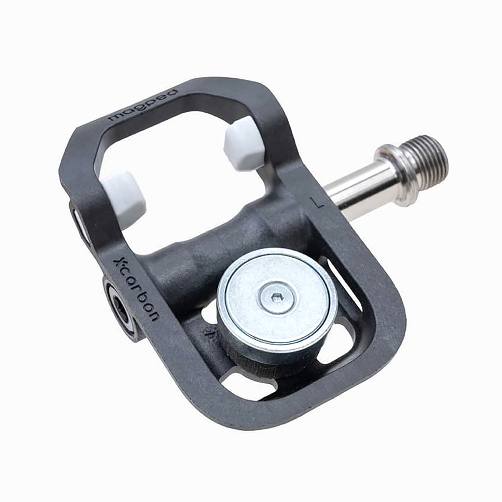Road2 Magnetic Pedal, Carbon, Titanium, 200n, Gray