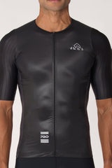 Men's Xenon X1 Black Pro Cycling Jersey