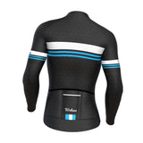 Men's Classic Black Long Sleeve Jerseys / Bib Tights
