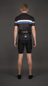 Men's Classic Black Short Sleeve Jerseys / Bib Shorts