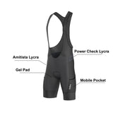 Men's Classic Black Short Sleeve Jerseys / Bib Shorts