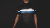 Men's Classic Black Short Sleeve Jerseys / Bib Shorts