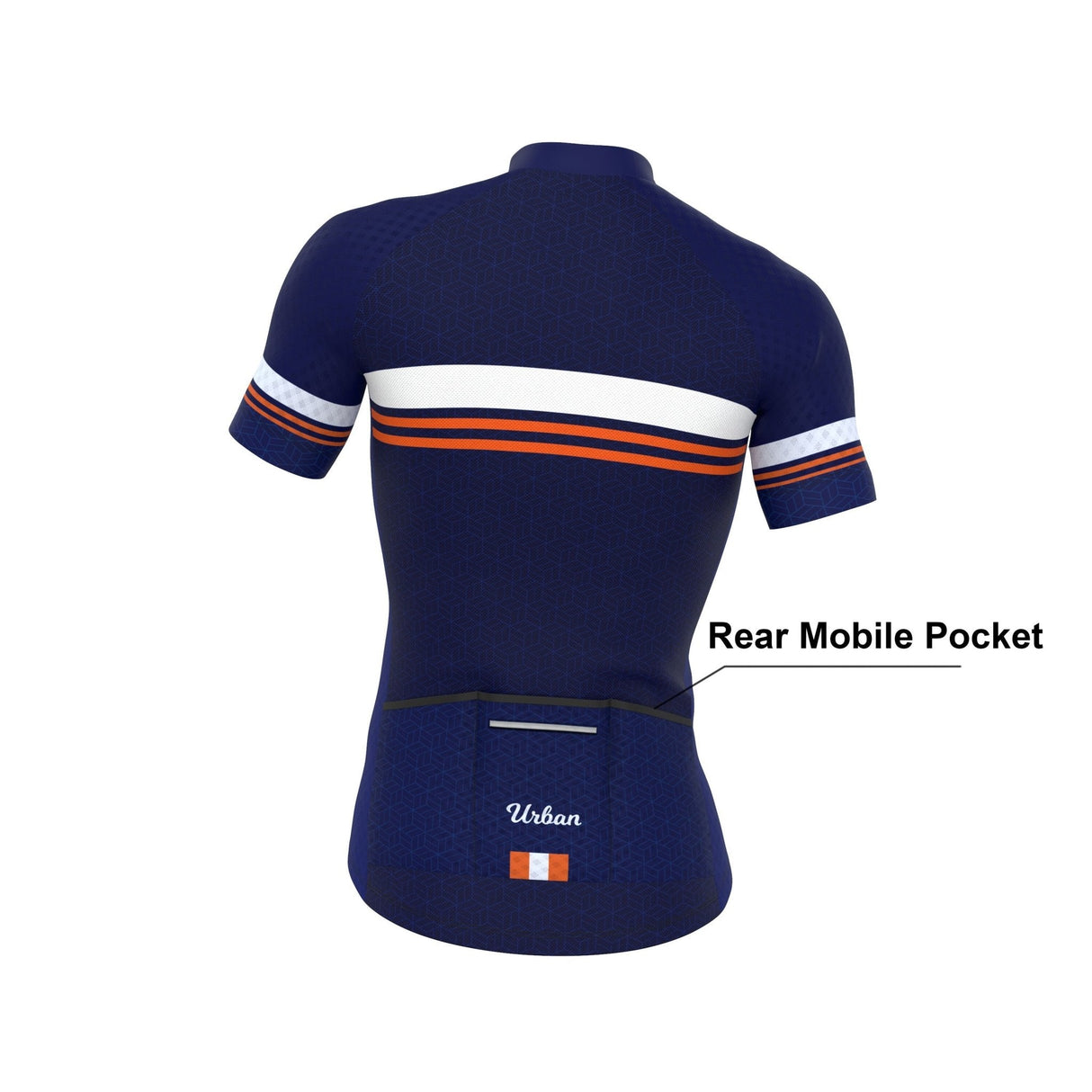 Men's Classic Blue Short Sleeve Jerseys / Bib Shorts