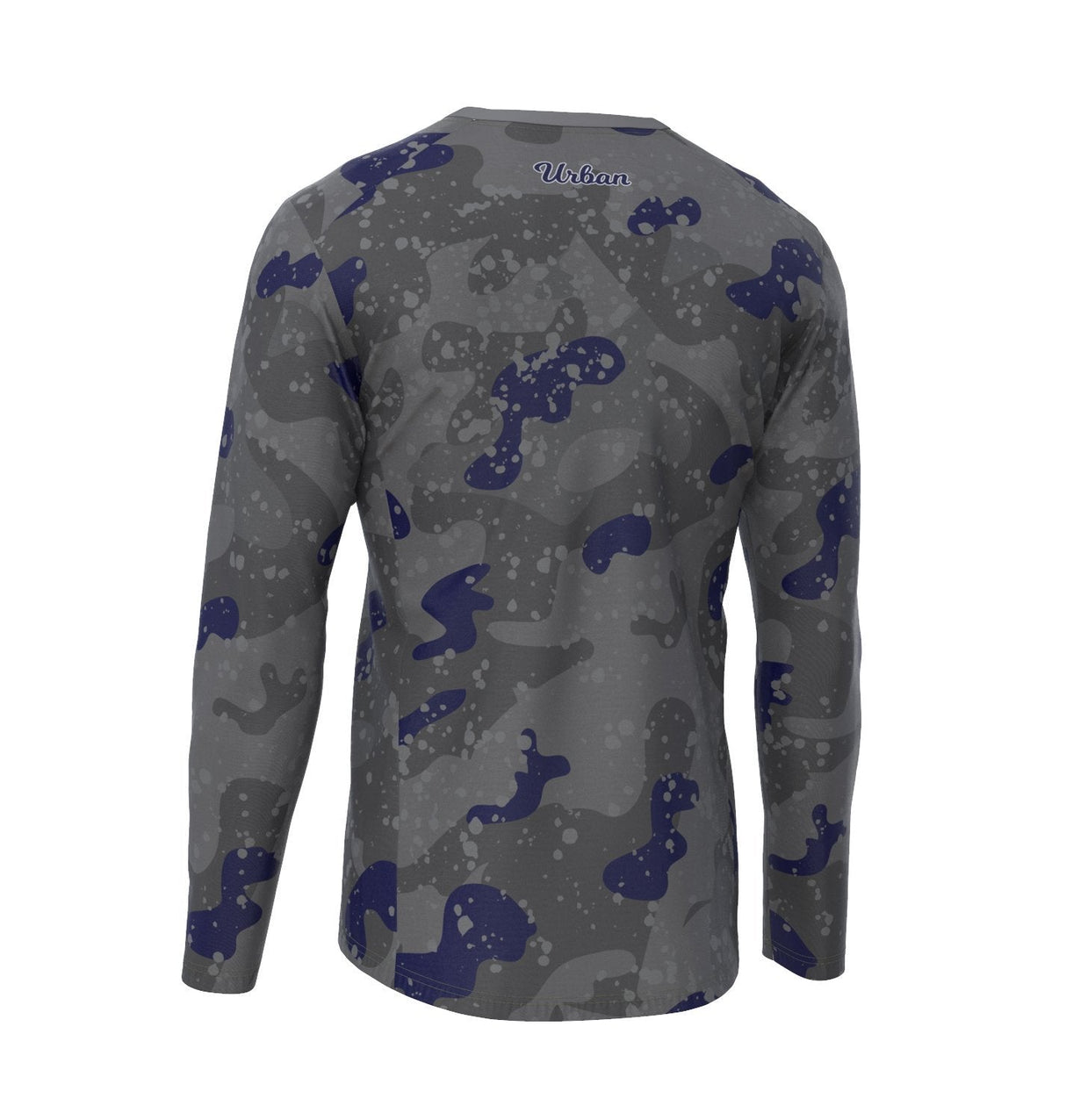 Men's Long Sleeve Camo MTB Mountain Bike Cycling Jersey