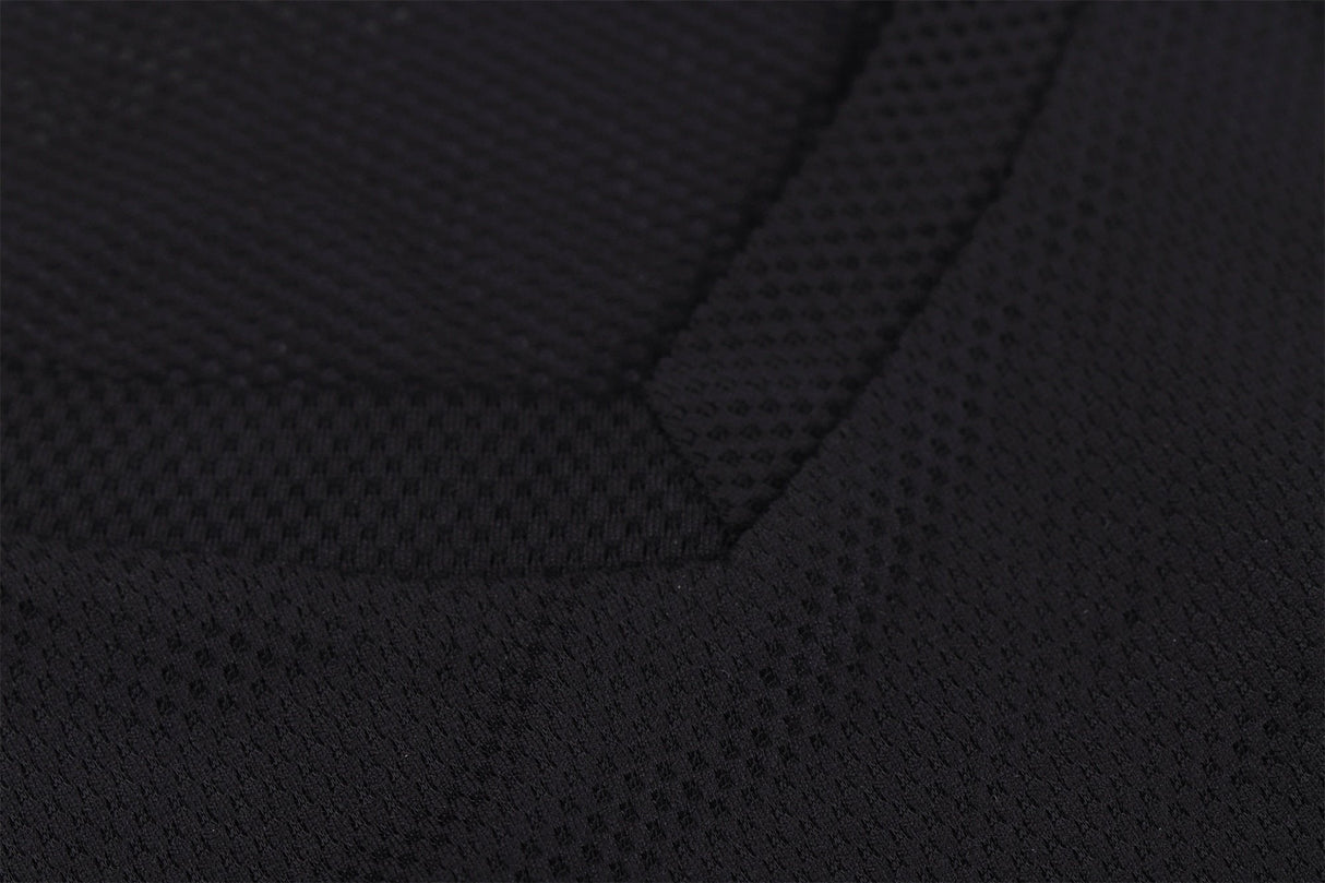 Men's Mesh Base Layer - Black Long Sleeve Cycling Undershirt