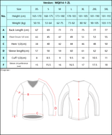 Men's Mesh Base Layer - Black Long Sleeve Cycling Undershirt