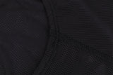 Men's Mesh Base Layer - Black Sleeveless Cycling Undershirt