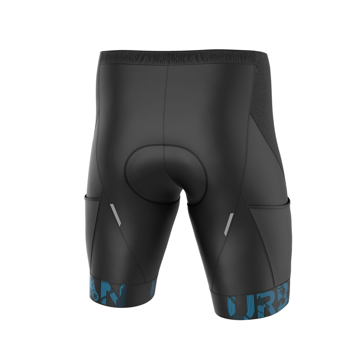 Men's Pro Padded Cycling Shorts with Hidden Cargo Pockets