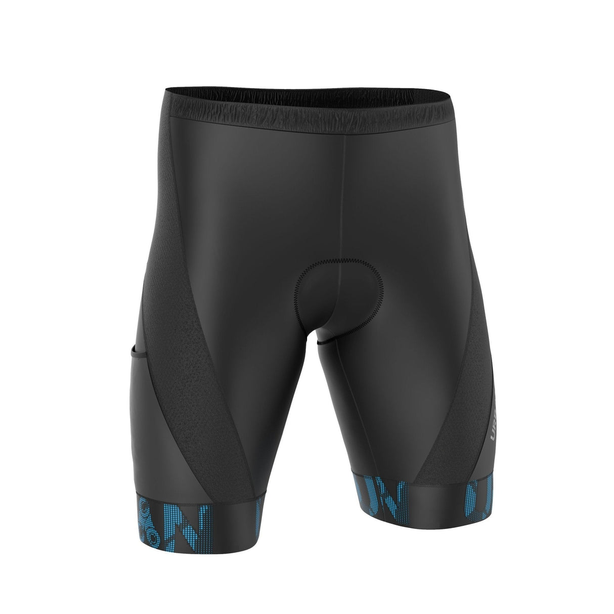 Men's Pro Padded Cycling Shorts with Hidden Cargo Pockets