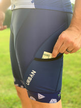 Men's Pro Urban Geo Short Sleeve Jerseys / Bib Shorts