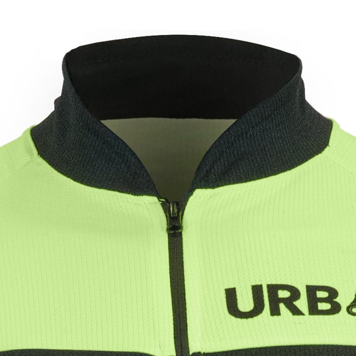 Men's Safety Yellow Short Sleeve Jerseys / Bib Shorts