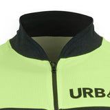 Men's Safety Yellow Short Sleeve Jerseys / Bib Shorts