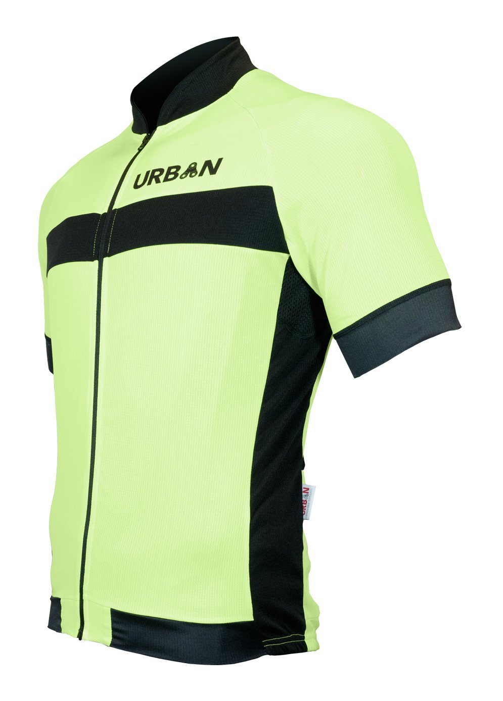 Men's Safety Yellow Short Sleeve Jerseys / Bib Shorts