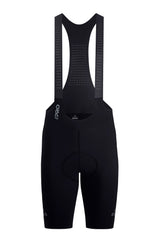 Men's Seamless Black Pro Cycling Bib Shorts