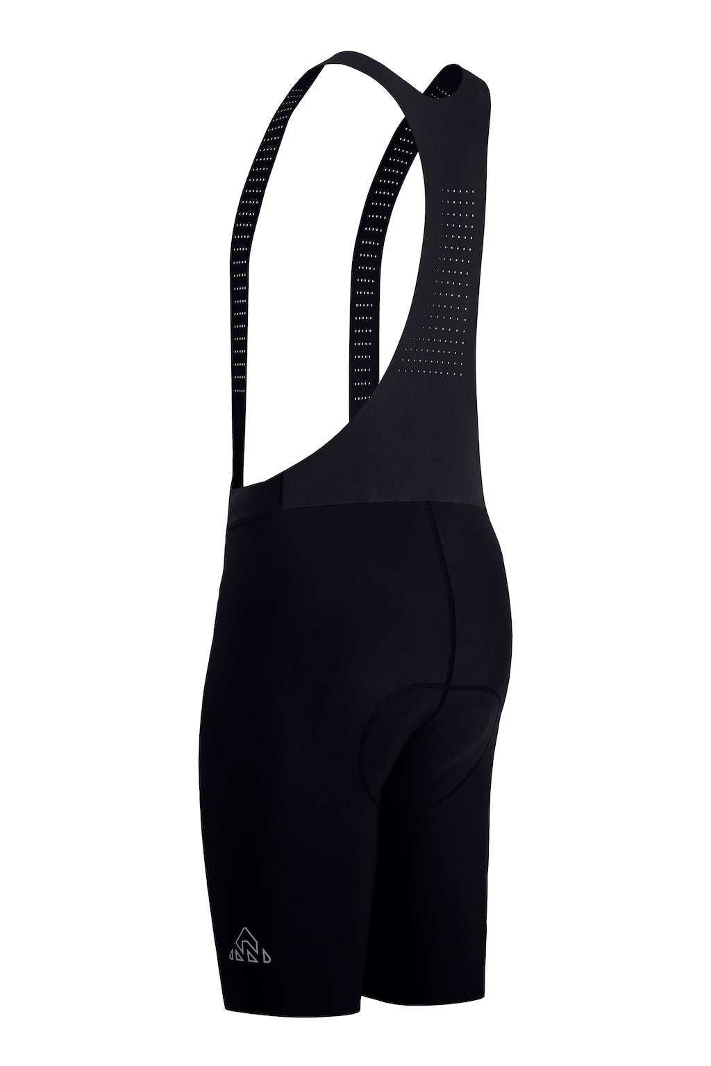 Men's Seamless Black Pro Cycling Bib Shorts
